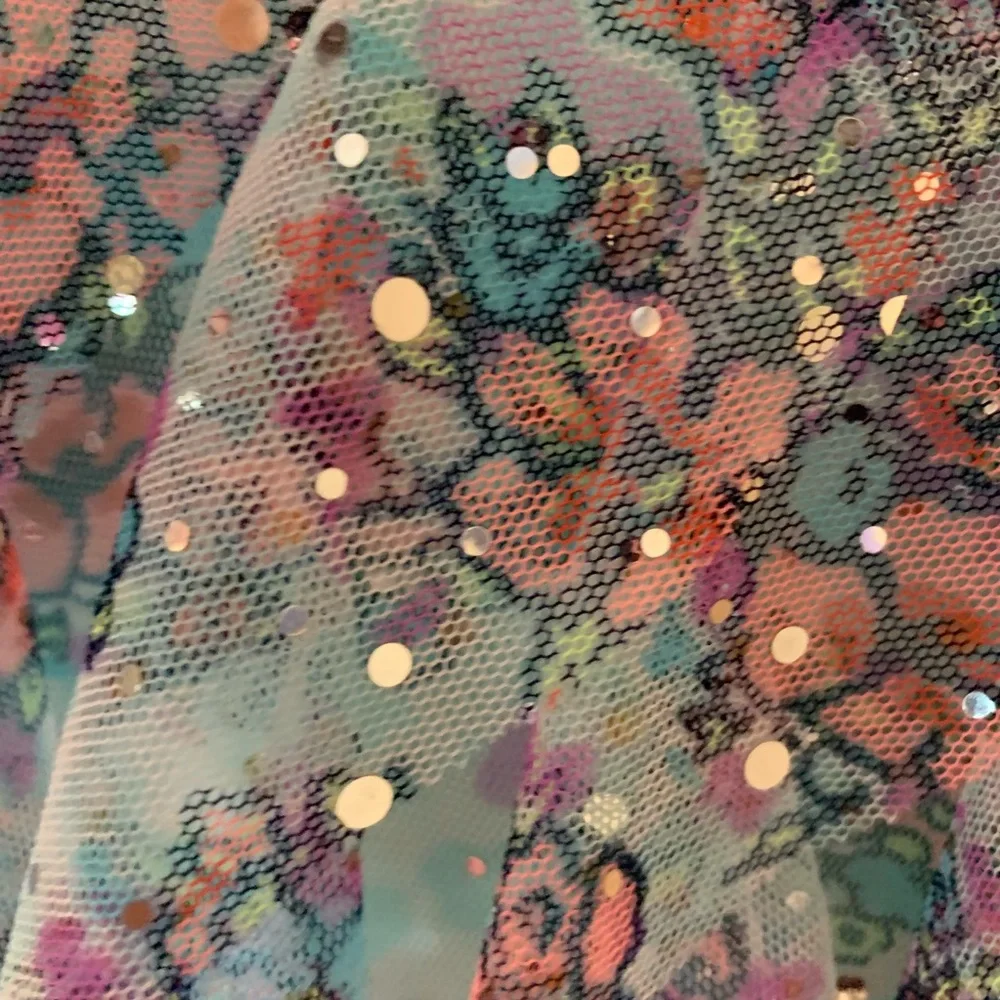 Justice ruffed dress size 7